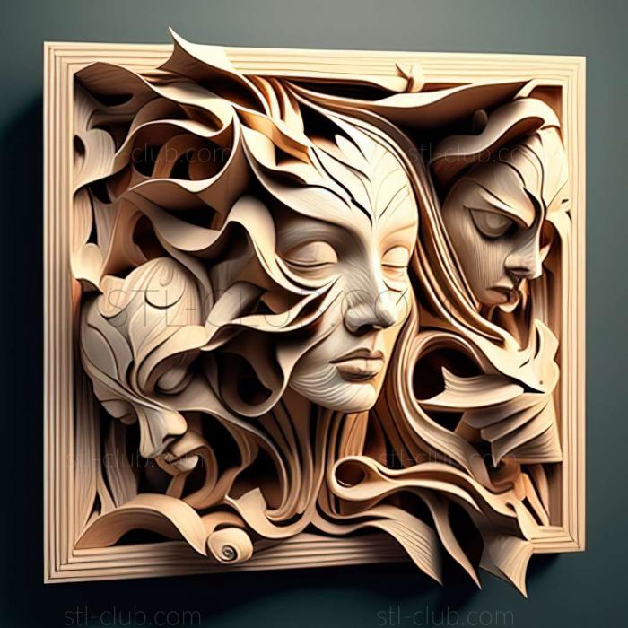 3D model illusion (STL)